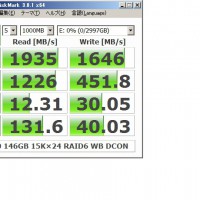 D2700 9285-8e 146GB 15Krpm 24台 RAID6 WB WDC ON